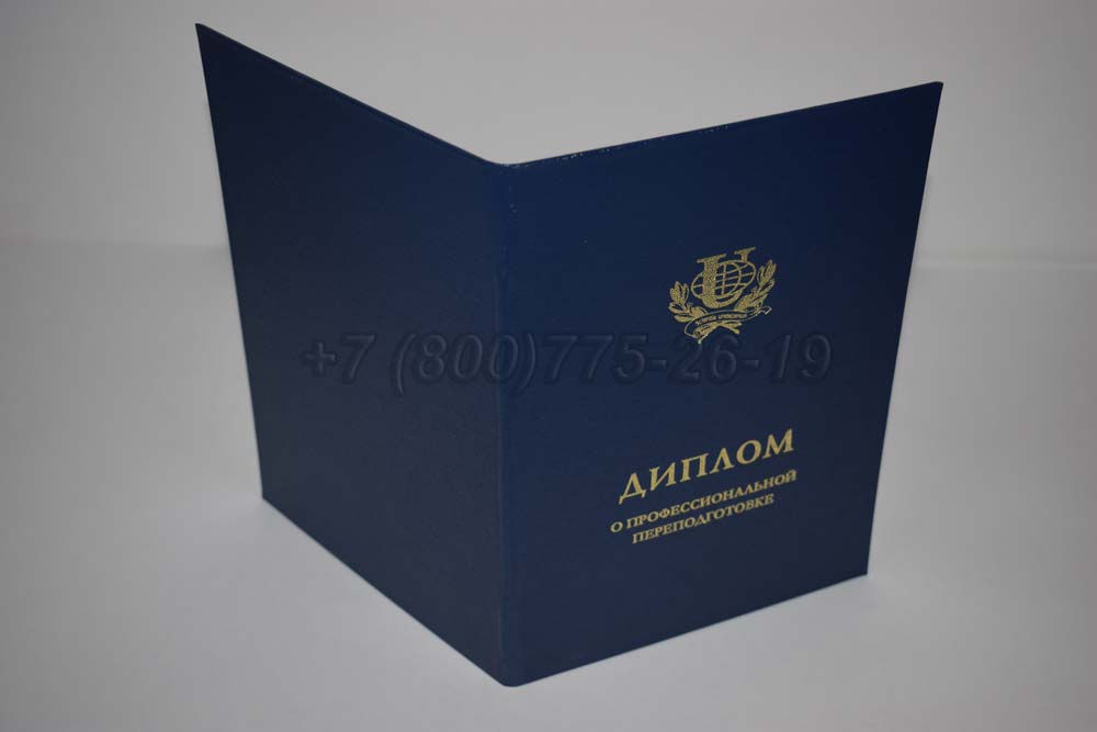 Диплом о переподготовке РУДН Гознак 2014-2025 год выпуска г.Омск