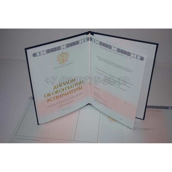 Диплом Аспирантуры 2014-2025 г.в. Омск