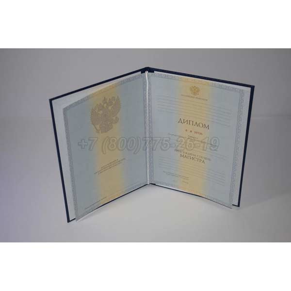 Диплом магистра 2011-2013 г.в. Омск