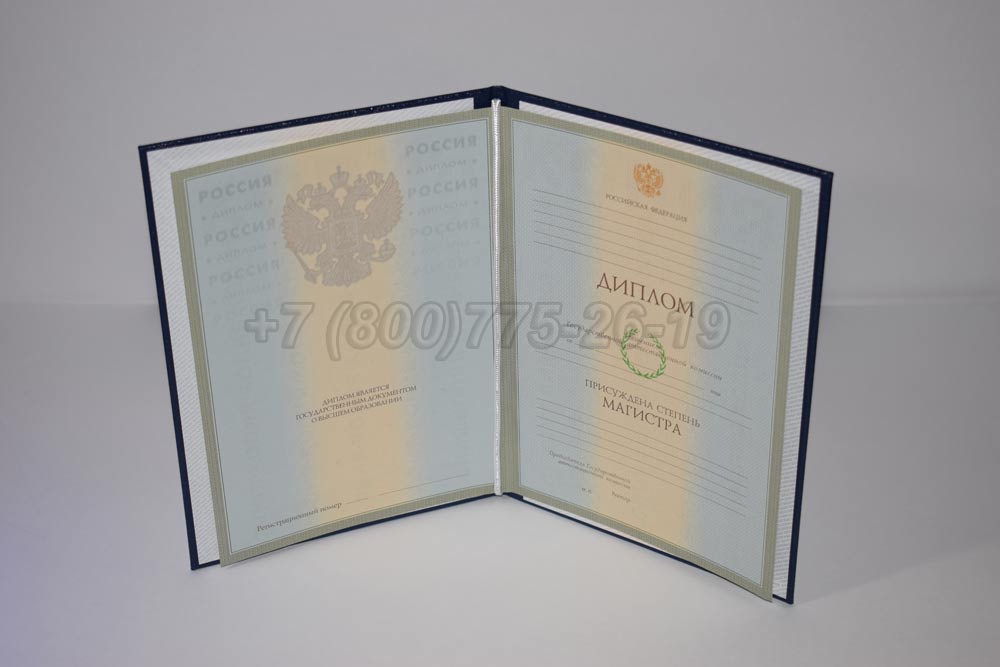 Диплом магистра Гознак 2003-2008 год выпуска г.Омск