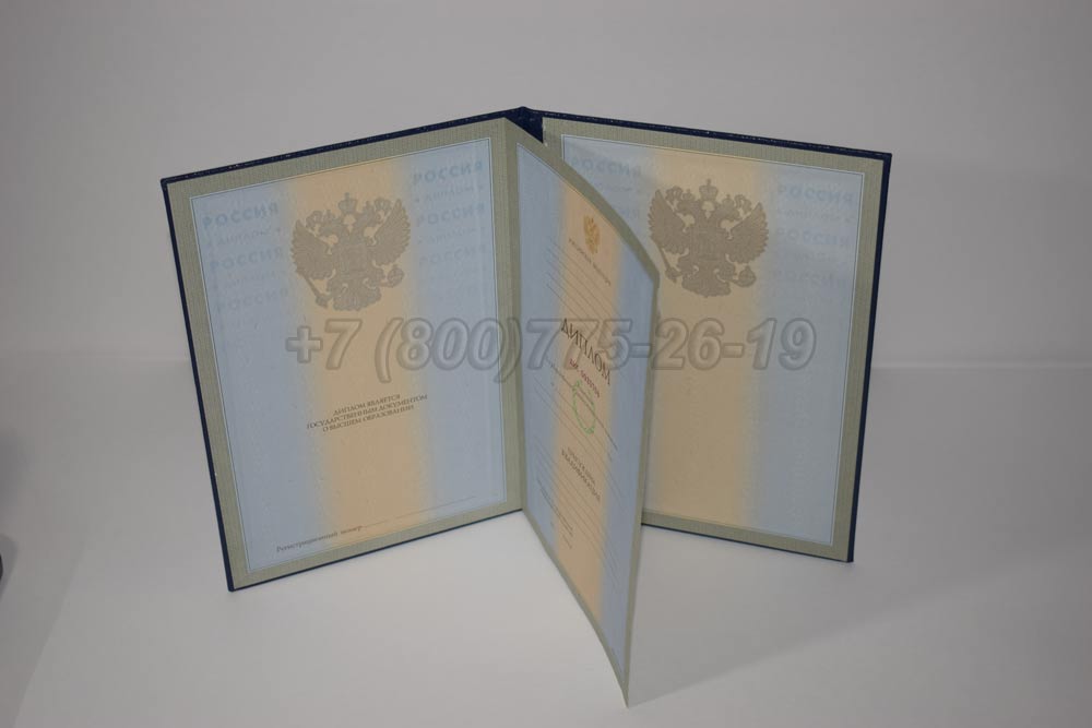 Диплом для иностранных граждан Гознак 1997-2025 год выпуска г.Омск